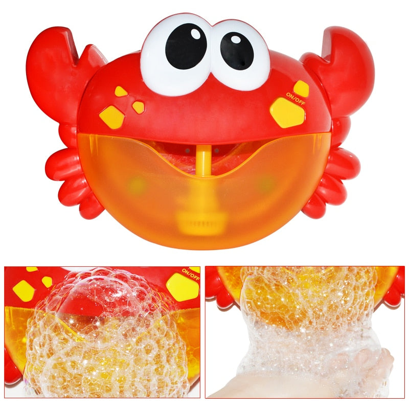 Bubble Crabs Baby Bath Toy (Plays 12 catchy nursery rhymes!)